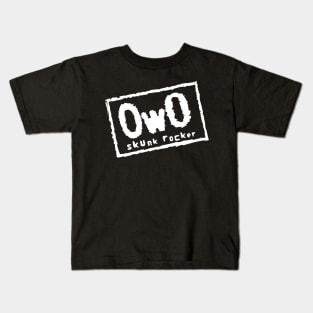 OwO World Order (Hollywood) Kids T-Shirt